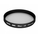 Hoya CLOSE-UP +4 HMC IN SQ.CASE 55 MM