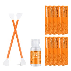 K&F Kit 10 batonnets 24 mm + 1 solution de nettoyage 20ml