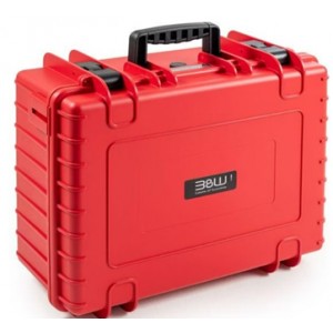 B&W Valise Type 6000 rouge vide