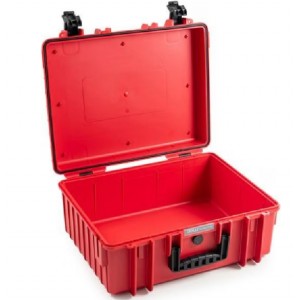 B&W Valise Type 6000 rouge vide