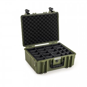 B&W Valise Type 6000 RPD Bronze vert