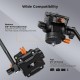 K&F Tete fluide avec poignée Poids 300grs Charge 3.4Kg