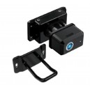 Verrou connect&eacute; &agrave; empreinte PDT-TL69-M avec support mural - Kit fixation