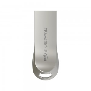 Cl&eacute; USB 3.2 TEAMGROUP C222 128 Go m&eacute;tal argent