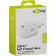 Goobay 65 W Chargeur Rapide USB-C PD GaN Nano blanc