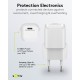 Goobay 20 W Chargeur Rapide USB-C PD GaN Nano blanc