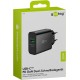 Goobay 30 W Chargeur Rapide Double USB-C PD GaN noir
