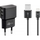 Goobay 12 W Charge Kit Double Apple Lightning noir