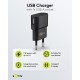 Goobay 5 W Charge Kit Micro-USB noir (modèle 45296)