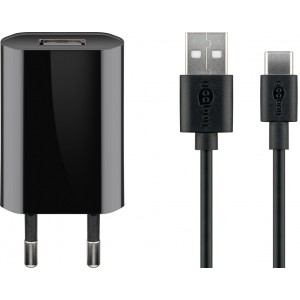 Goobay 5 W Charge Kit USB-C noir