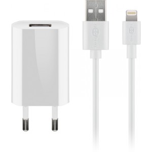 Goobay 5 W Charge Kit Apple Lightning blanc (mod&egrave;le 44978)
