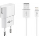Goobay 5 W Charge Kit Apple Lightning blanc (mod&egrave;le 45295)