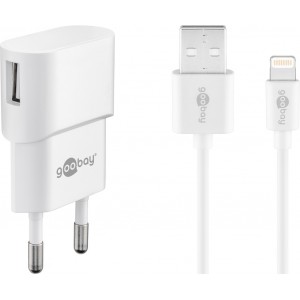 Goobay 5 W Charge Kit Apple Lightning blanc (mod&egrave;le 45295)