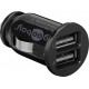 Goobay 12 W Dual USB Kit de Chargeur pour Voiture USB-C, USB-A